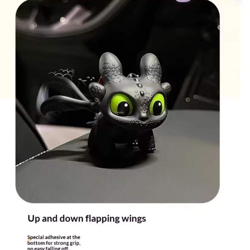 Genuine Cute Glowing Toothless - Tech Car Accessories recension och pris